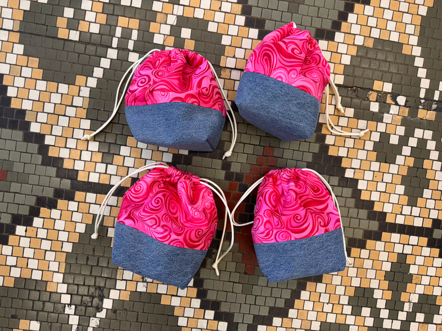 (Copy) Handmade Denim Pull String #1 Dicey Dyes