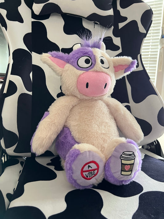 PRE-ORDER! Moo the Cow Stuffy 🐮 Dicey Dyes